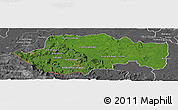 Satellite Panoramic Map of VII-2 Mazaruni/L.B.E.Rive, desaturated