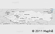 Silver Style Panoramic Map of VII-2 Mazaruni/L.B.E.Rive
