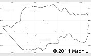 Blank Simple Map of VII-2 Mazaruni/L.B.E.Rive, cropped outside, no labels