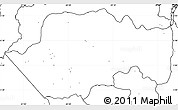 Blank Simple Map of VII-2 Mazaruni/L.B.E.Rive, no labels