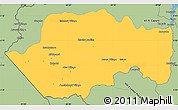 Savanna Style Simple Map of VII-2 Mazaruni/L.B.E.Rive