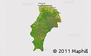 Satellite 3D Map of Demerara/mahaica, cropped outside