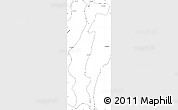 Blank Simple Map of IV-1 Moblissa/La Reconnai