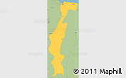 Savanna Style Simple Map of IV-1 Moblissa/La Reconnai
