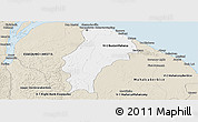 Classic Style Panoramic Map of Demerara/mahaica