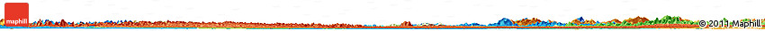 Physical Horizon Map of East Berbice/corentyne, political outside Physical Horizon Map of East Berbice/corentyne, political outside