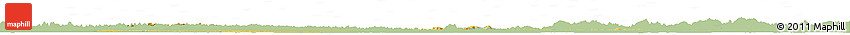 Savanna Style Horizon Map of East Berbice/corentyne, single color outside