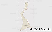 Shaded Relief Map of East Berbice/corentyne, cropped outside