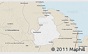 Classic Style 3D Map of VI-1 East Berbice/W.Canje