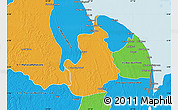 Political Map of VI-1 East Berbice/W.Canje