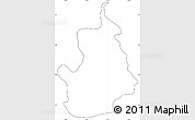 Blank Simple Map of VI-1 East Berbice/W.Canje, cropped outside, no labels