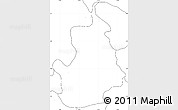 Blank Simple Map of VI-1 East Berbice/W.Canje, no labels