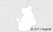 Classic Style Simple Map of VI-1 East Berbice/W.Canje, cropped outside