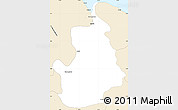 Classic Style Simple Map of VI-1 East Berbice/W.Canje