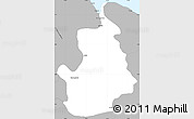 Gray Simple Map of VI-1 East Berbice/W.Canje