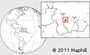 Blank Location Map of VI-5 Left Bank Upper Canj