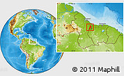 Physical Location Map of VI-5 Left Bank Upper Canj