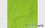 Physical 3D Map of VI-6 Upper Canje/Corentyn