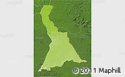 Physical 3D Map of VI-7 Upper Corentyne, satellite outside