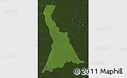 Satellite Map of VI-7 Upper Corentyne, darken