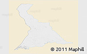 Classic Style Panoramic Map of VI-7 Upper Corentyne, single color outside