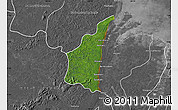 Satellite Map of III-1 Essequibo Islands, desaturated