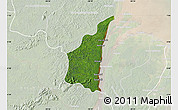 Satellite Map of III-1 Essequibo Islands, lighten