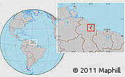 Gray Location Map of III-3 Lower West Demerara