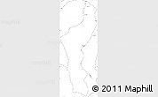 Blank Simple Map of III-3 Lower West Demerara