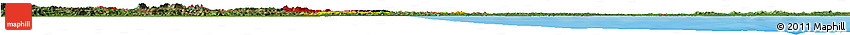 Flag Horizon Map of Guyana, satellite outside, bathymetry sea