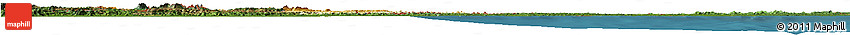 Physical Horizon Map of Guyana, satellite outside