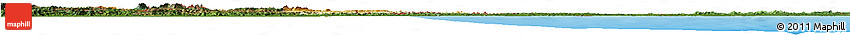 Physical Horizon Map of Guyana, satellite outside, shaded relief sea