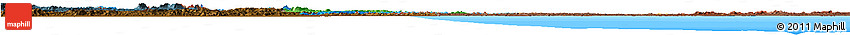 Political Horizon Map of Guyana, darken, land only