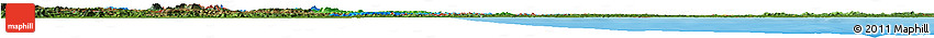 Political Horizon Map of Guyana, satellite outside, bathymetry sea