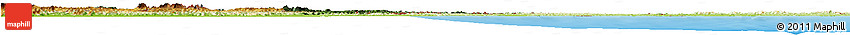 Satellite Horizon Map of Guyana, physical outside