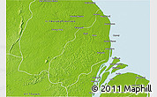 Physical 3D Map of II-2 Somerset And Berks