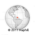 Outline Map of Pomeroon/supenaam