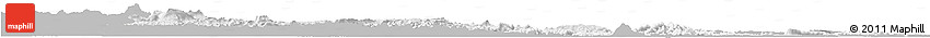 Gray Horizon Map of Potaro/siparuni, single color outside