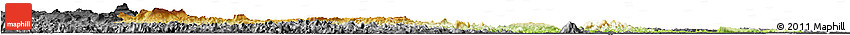 Physical Horizon Map of Potaro/siparuni, darken, desaturated