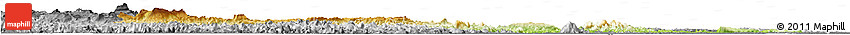 Physical Horizon Map of Potaro/siparuni, desaturated