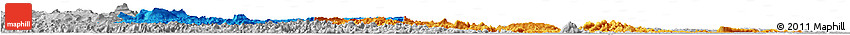 Political Horizon Map of Potaro/siparuni, lighten, desaturated