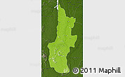 Physical Map of X-1 Right Bank Essequibo, darken