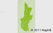 Physical Map of X-1 Right Bank Essequibo, lighten