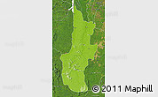Physical Map of X-1 Right Bank Essequibo, satellite outside