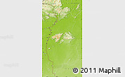 Physical Map of IX-1 Rupununi West