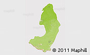 Physical 3D Map of IX-2 Rewa(Illiwa)/U.E, cropped outside