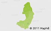 Physical 3D Map of IX-2 Rewa(Illiwa)/U.E, single color outside
