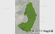 Satellite 3D Map of IX-2 Rewa(Illiwa)/U.E, lighten, semi-desaturated