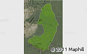Satellite 3D Map of IX-2 Rewa(Illiwa)/U.E, semi-desaturated