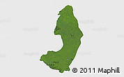 Satellite 3D Map of IX-2 Rewa(Illiwa)/U.E, single color outside